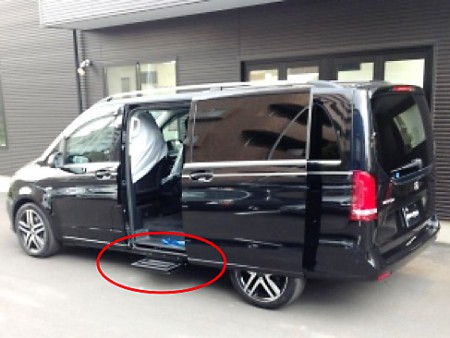 メルセデス Vクラス(左側2列目) メルセデス Vクラス(左側2列目)